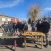 Villar de Gallimazo congrega a vecinos y visitantes en torno a la matanza típica con música y degustaciones populares en la plaza
