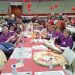 Las encajeras de Peñaranda participan en un Encuentro Nacional de Bolillos y Vainicas celebrado hoy en Arroyo de la Encomienda